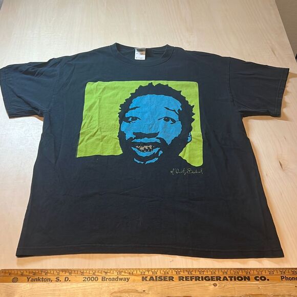 Y2K OL' DIRTY BASTARD ODB Rap T-shirt XL 2008 Wu Tang Clan Hip Hop FOTL streetwe - Picture 1 of 6